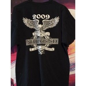 2009 STURGIS SHIRT XL FRUIT OF THE LOOM TAG